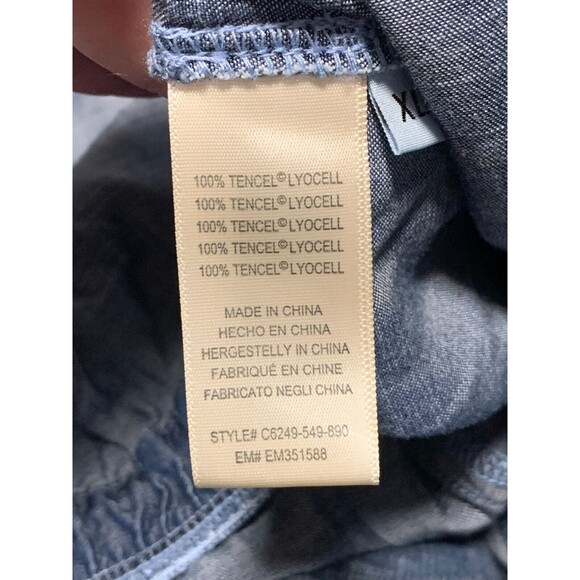 Anthropologie Blue Denim Jumpsuit - Picture 13 of 16